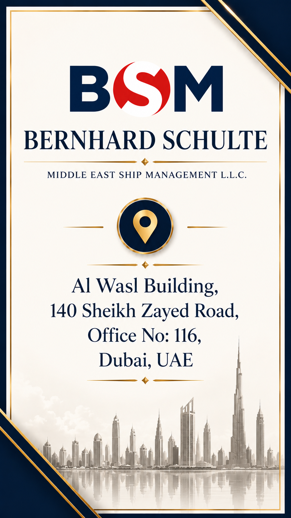 Location: Al Wasl Building, Dubai, UAE